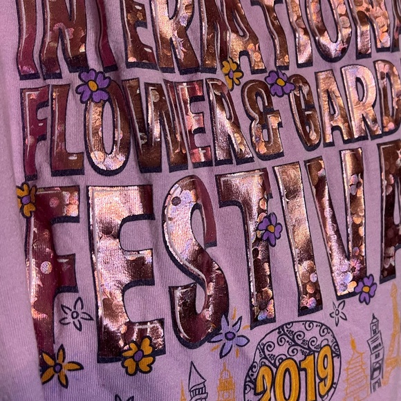 Epcot Flower & Garden Festival 2019 FIGMENT shimmer tank - XXL - Picture 6 of 7